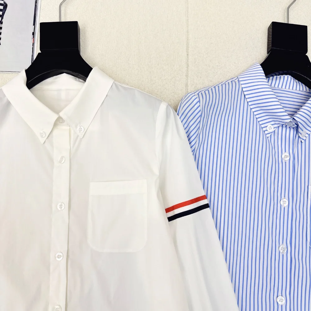 25SS 클래식 코튼 암밴드 셔츠 (2color) 상세