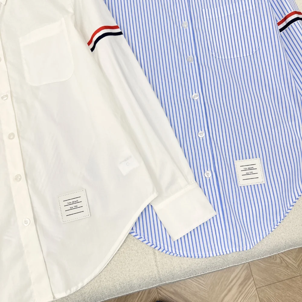 25SS 클래식 코튼 암밴드 셔츠 (2color) 상세