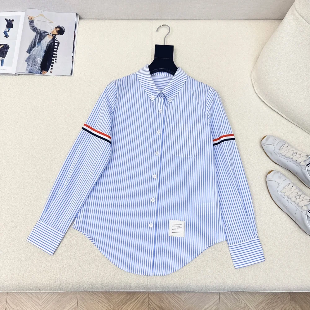 25SS 클래식 코튼 암밴드 셔츠 (2color) 상세