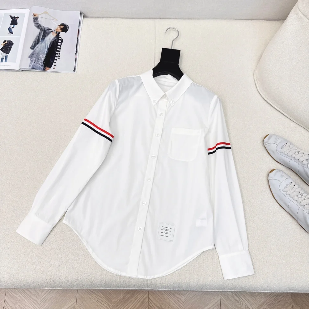 25SS 클래식 코튼 암밴드 셔츠 (2color) 상세