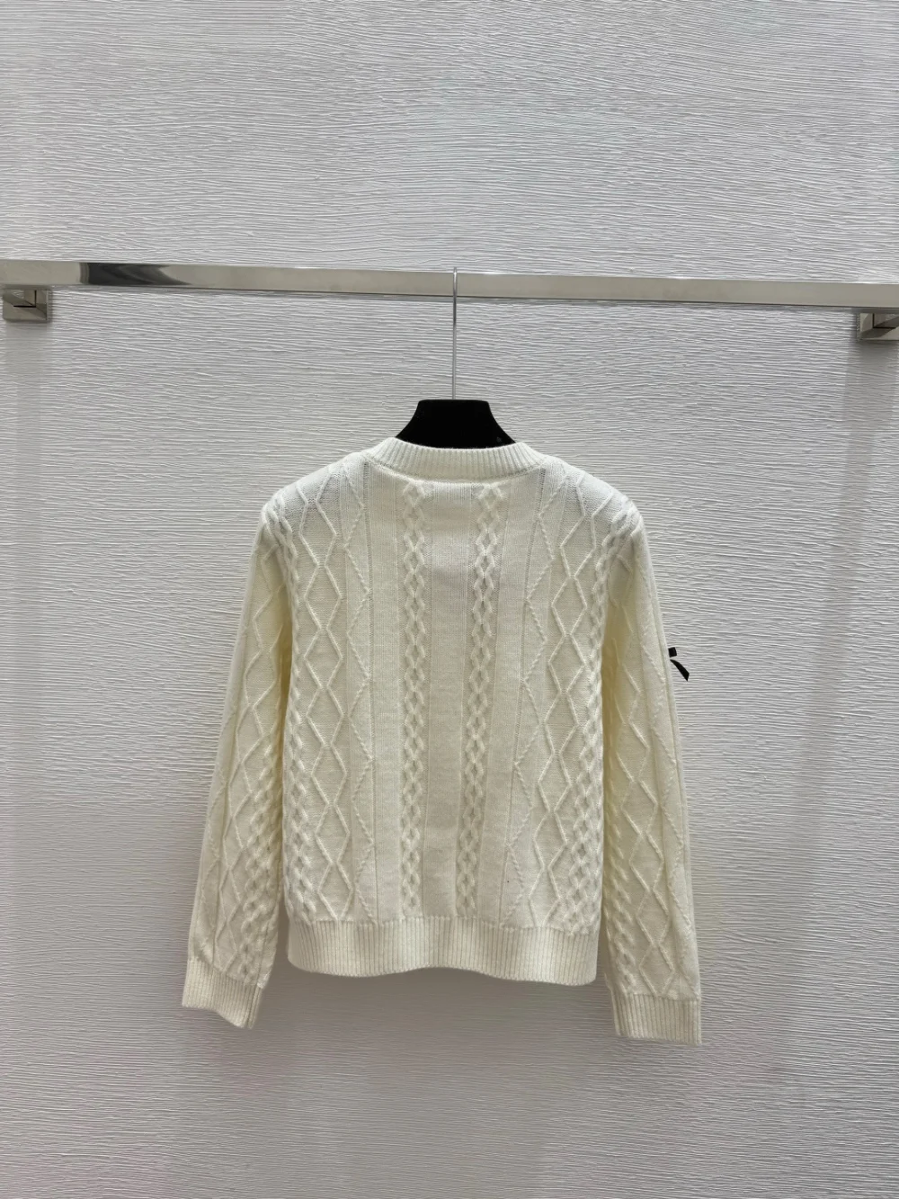 리본 니트 가디건(2color) 상세