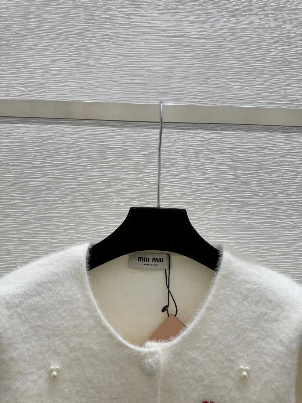 비즈 캐시미어 가디건(2color) 상세