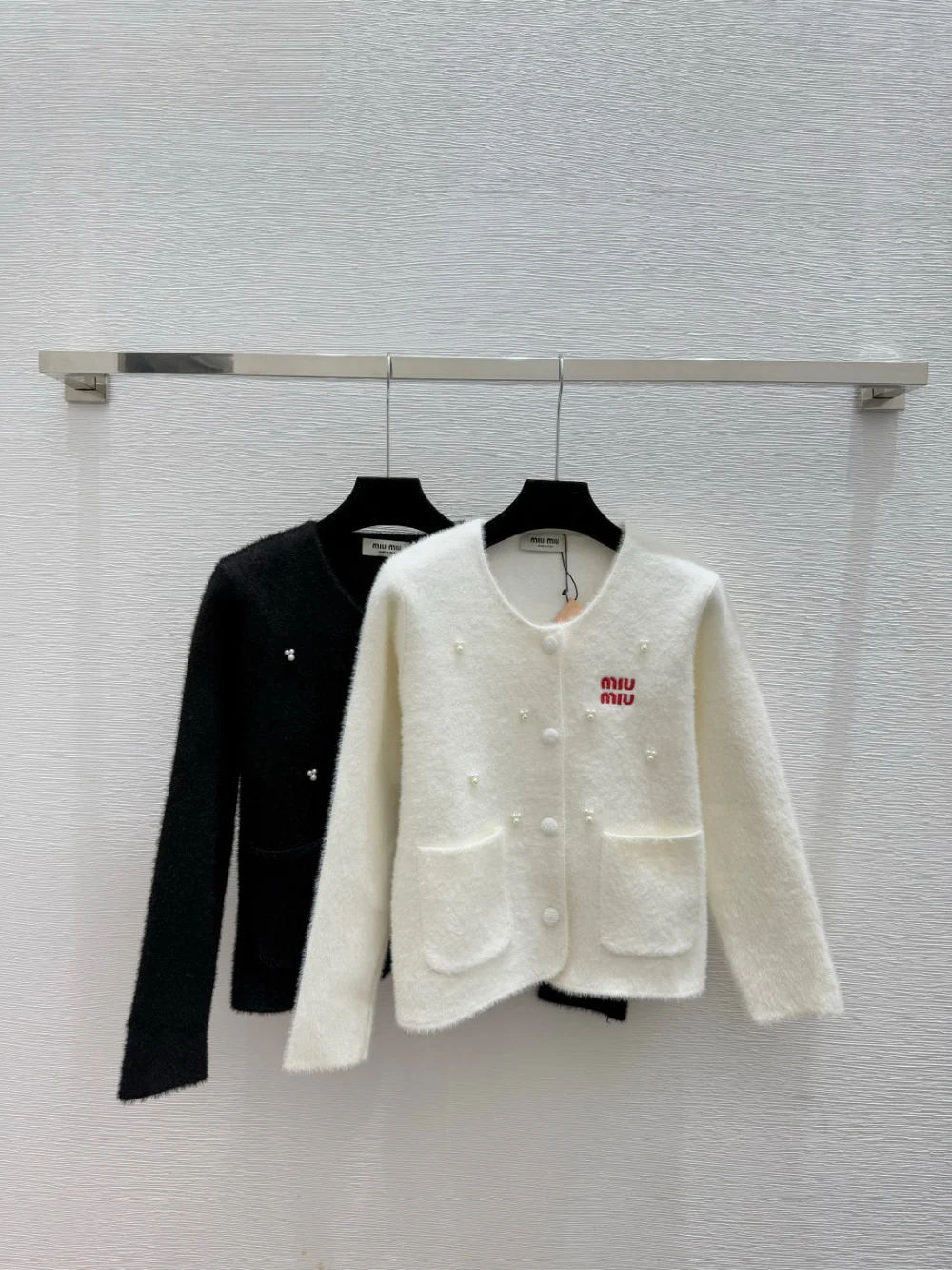 비즈 캐시미어 가디건(2color)