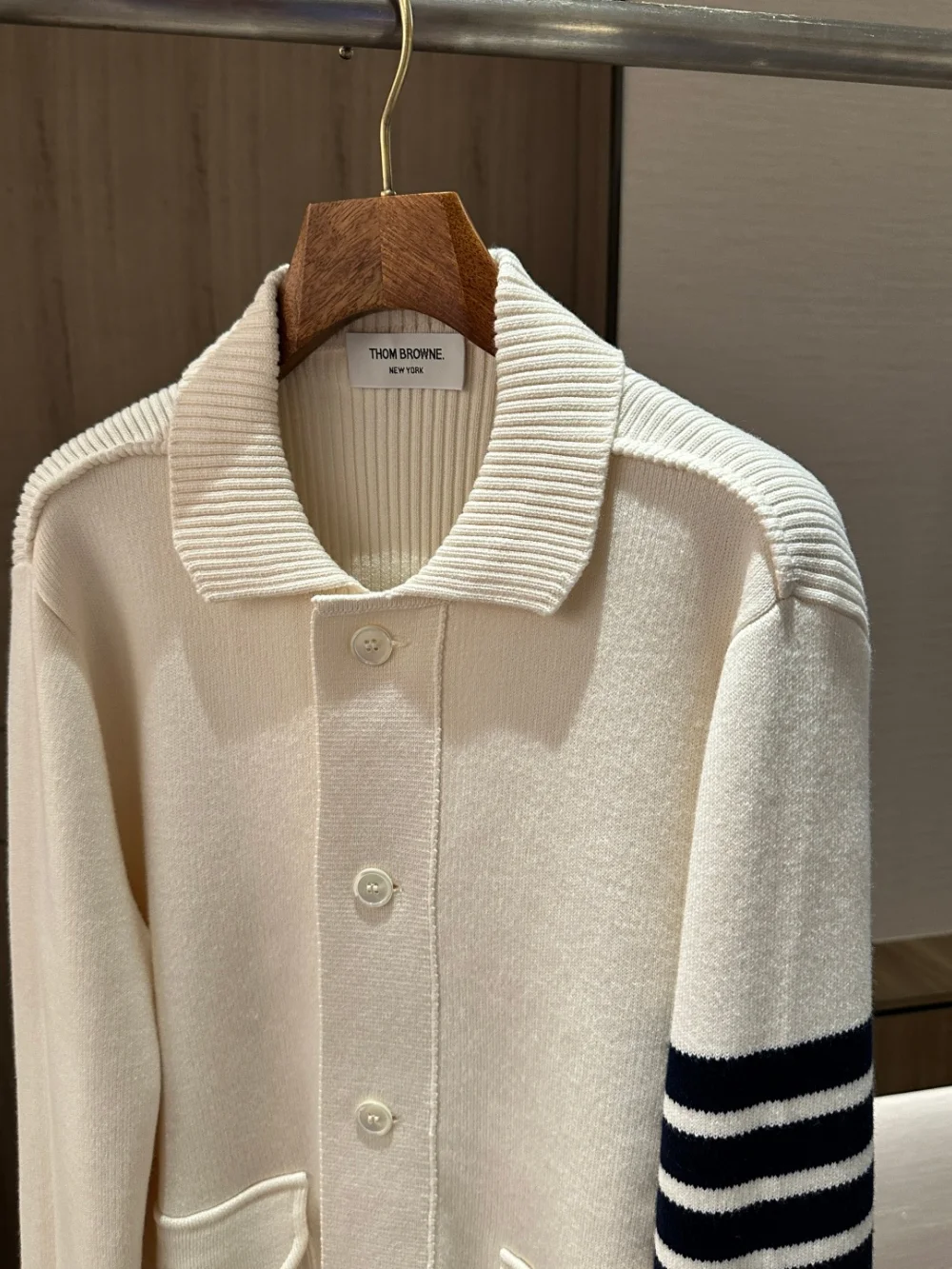 남성 톰브 4바 니트 가디건(3color) 상세