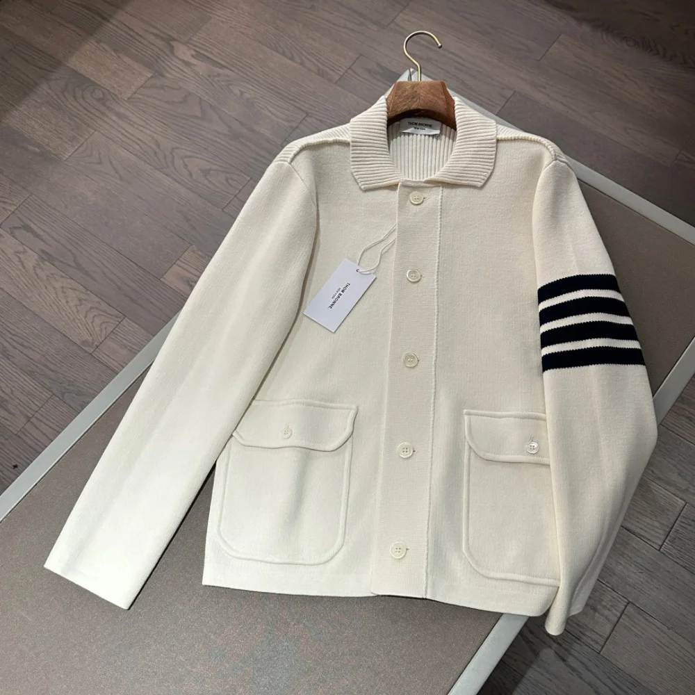 남성 톰브 4바 니트 가디건(3color) 상세