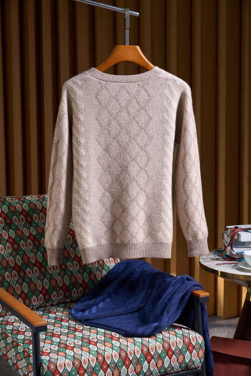 남성 긴팔 스웨터 니트(2color) 상세