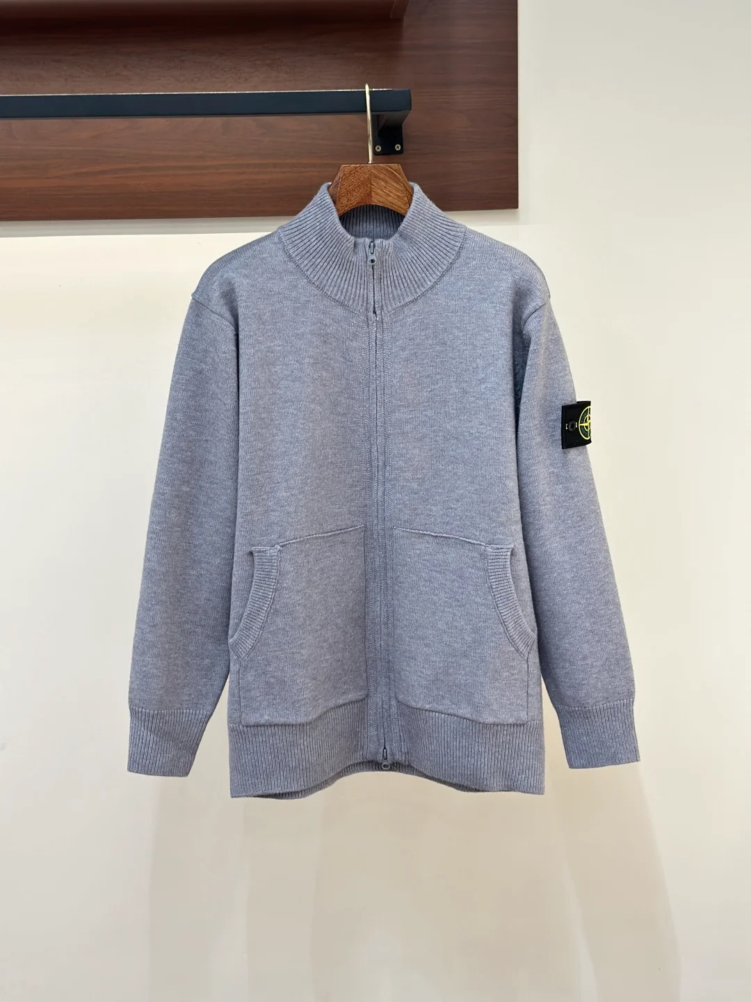 남성 스톤 니트 가디건(2color) 상세