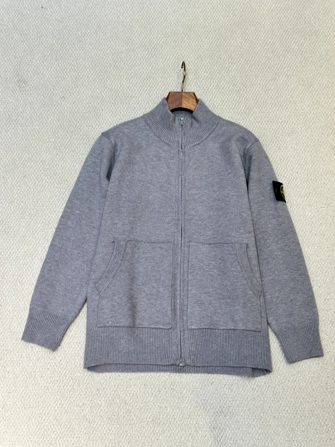 남성 스톤 니트 가디건(2color) 상세