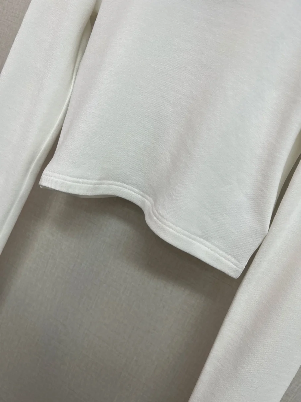 크롭 터틀넥 긴팔 니트 탑(2color) 상세