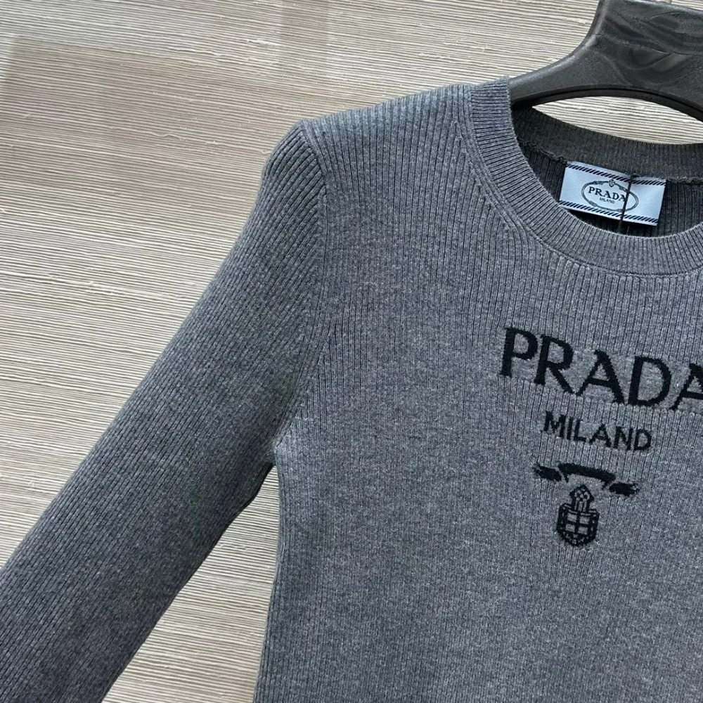 슬림 리브드 긴팔 니트 탑(3color) 상세