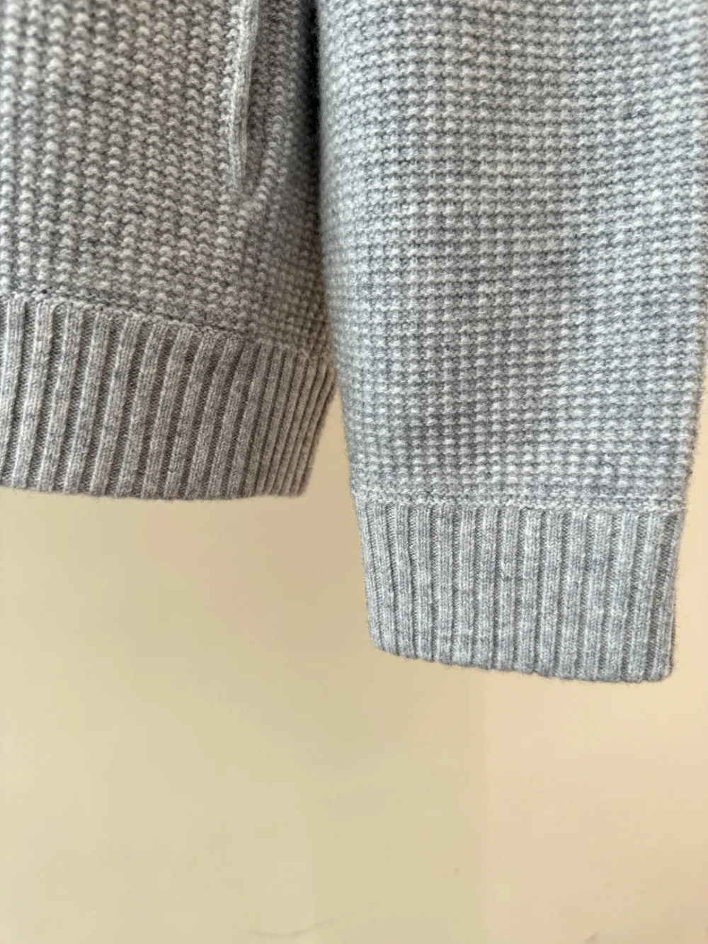 남성 니트 집업(2color) 상세