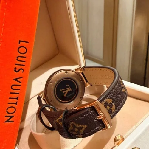 땅부르 모노그램 쿼츠 로즈골드 28MM