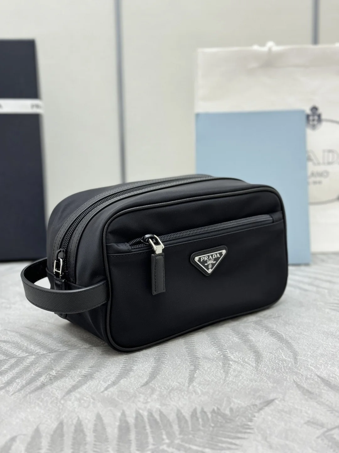 리나일론 파우치백 골프파우치 22x12.5x11cm 상세