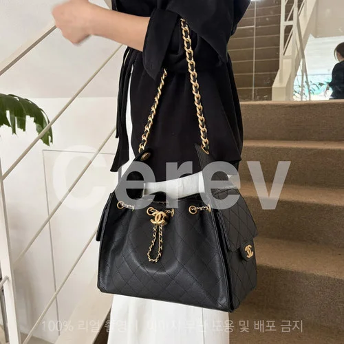 (당일배송) 25c 뉴 호보 블랙 캐비어 스몰 30cm 2