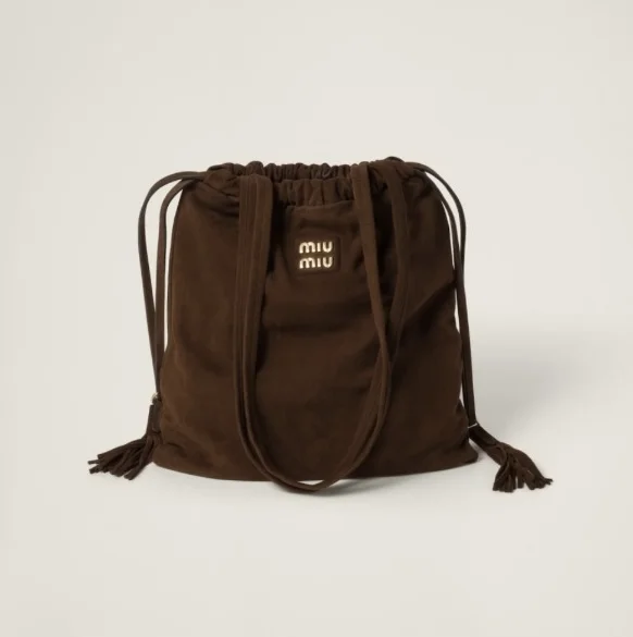 스웨이드 조이 버킷백 (28 x 30 cm)