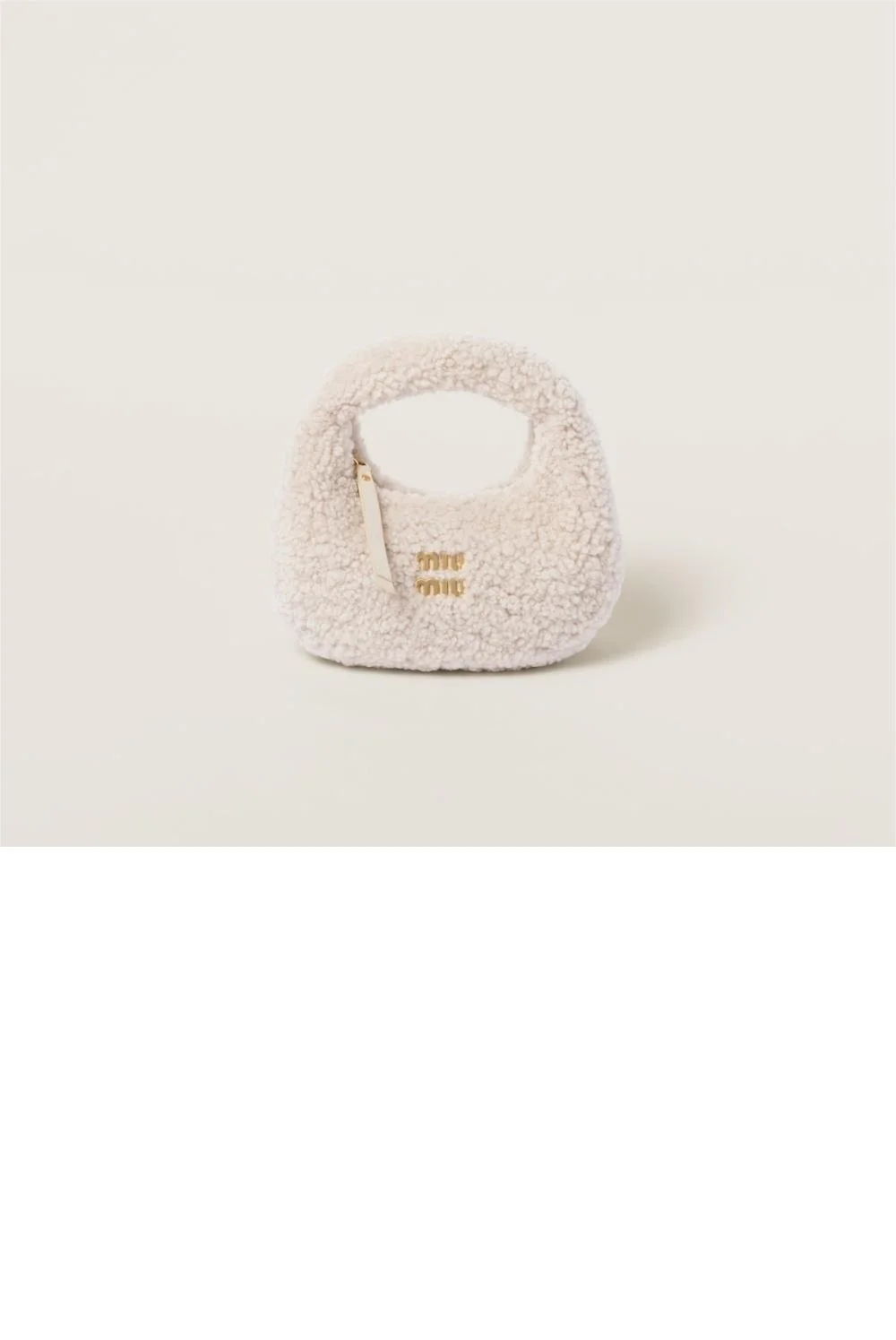 완더 세틴 크리스털 미니 호보 백 5BP078 상세