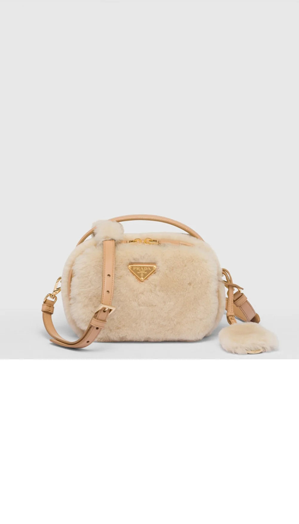 오데트 시어링 미니백 1BH208 (2color) 상세