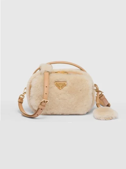 오데트 시어링 미니백 1BH208 (2color)