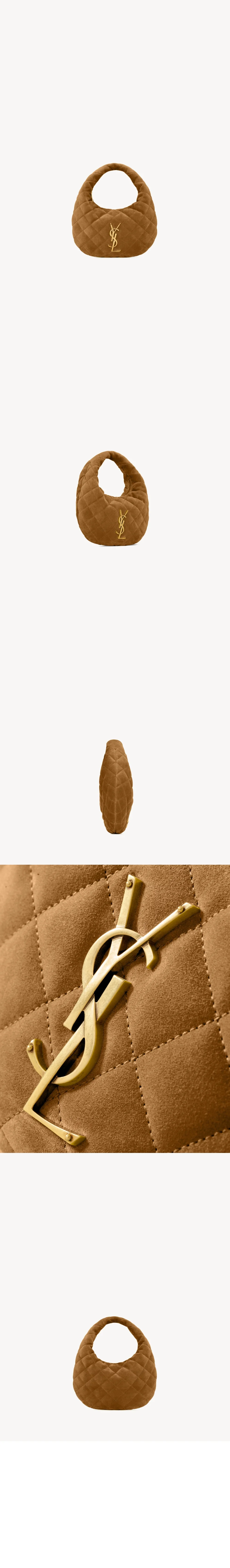 이카리노 퀼팅 스웨이드 851689 상세