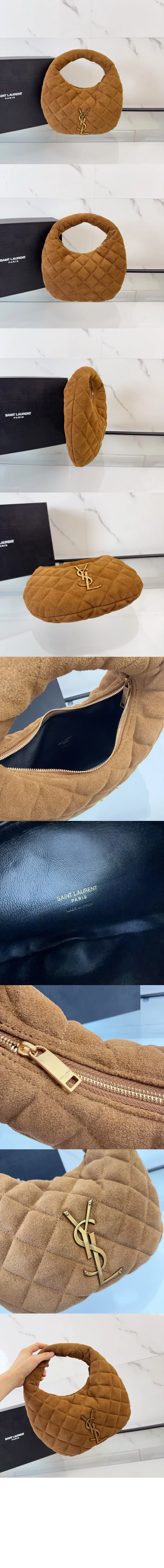 이카리노 퀼팅 스웨이드 851689 상세