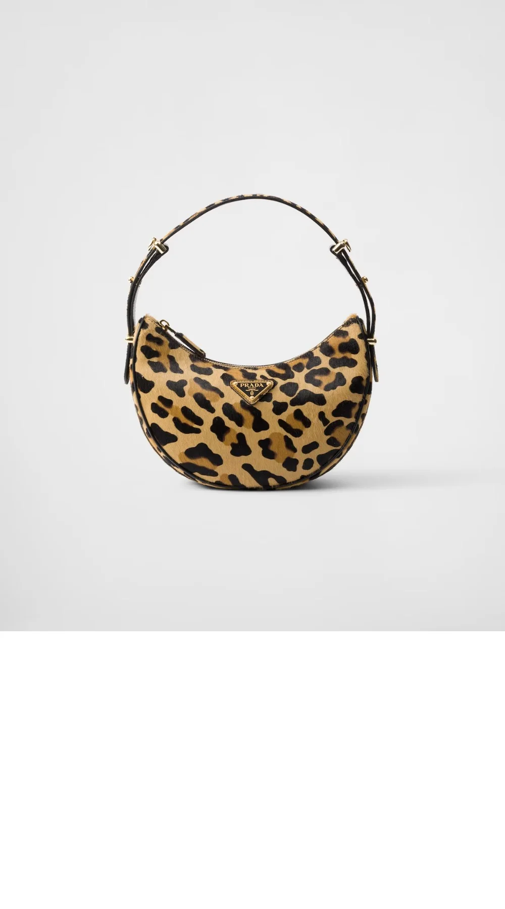 아르케 프린트 가죽 숄더백 1BC194 상세