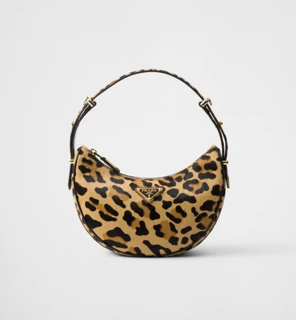 아르케 프린트 가죽 숄더백 1BC194