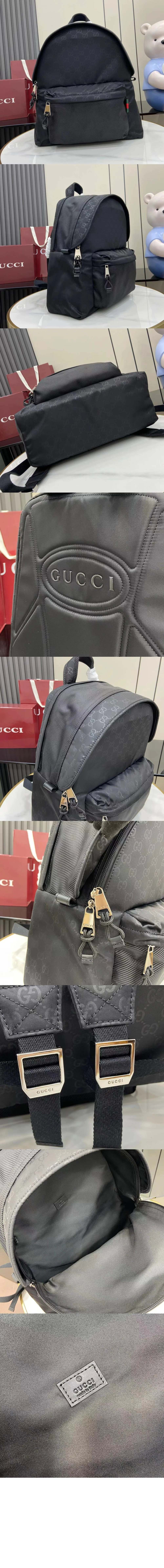 GG 나일론 미디엄 백팩 826364 상세