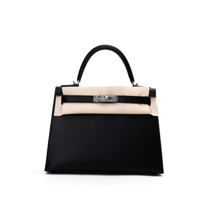 켈리백 28 Noir epsom 백