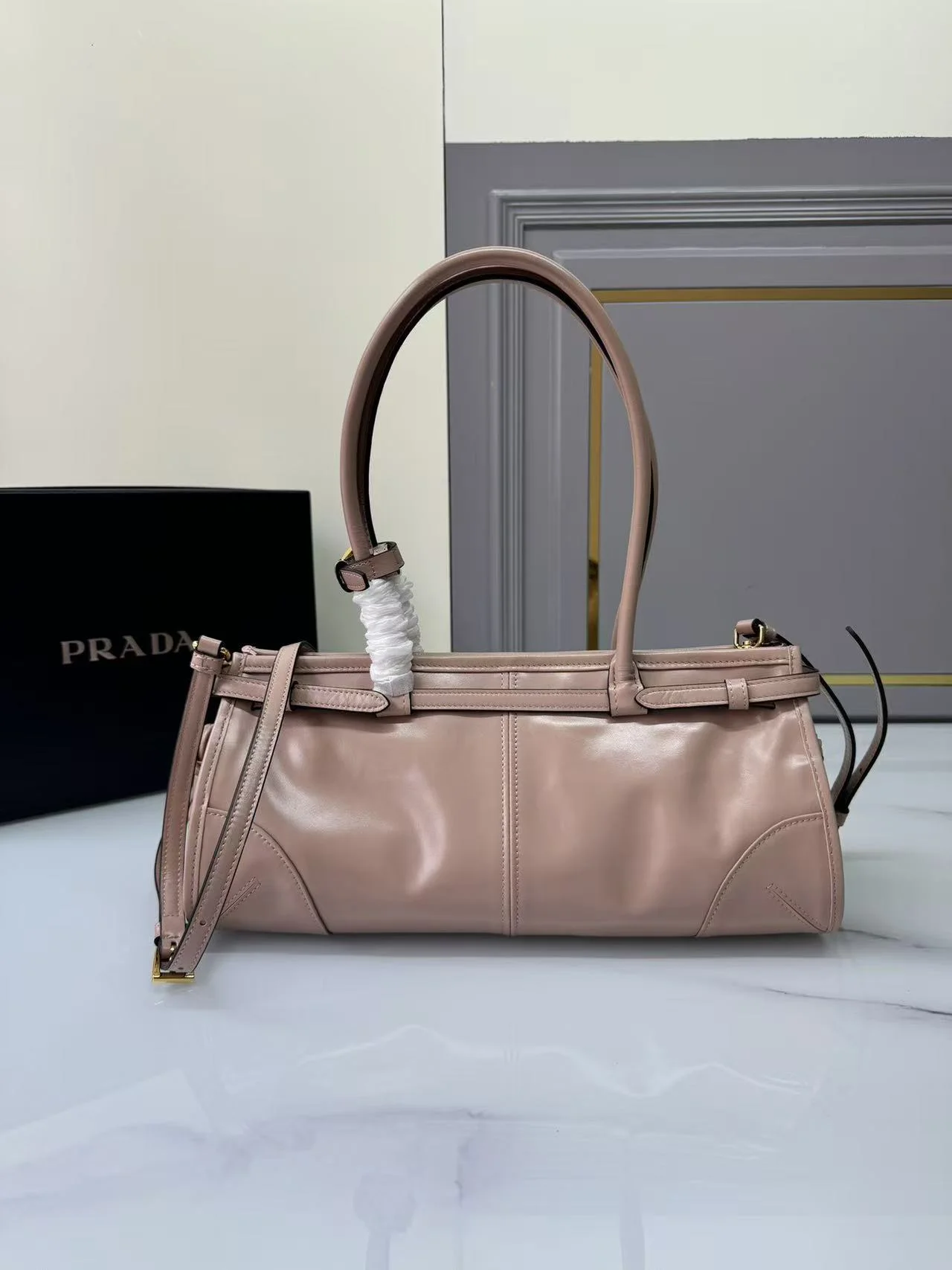 보니백 미디움 핑크 상세