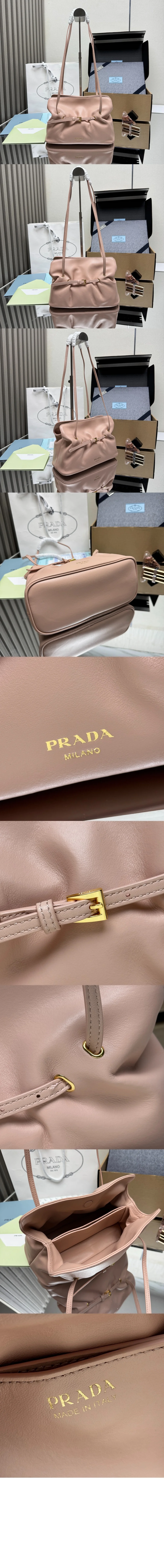 다다 스몰 나파 가죽 핸드백 1BG586 (5color) 상세