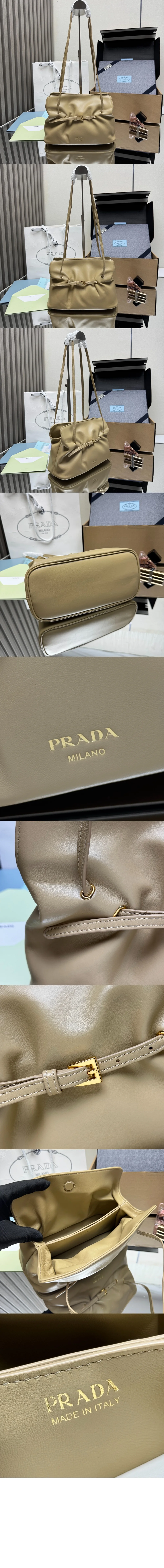 다다 스몰 나파 가죽 핸드백 1BG586 (5color) 상세