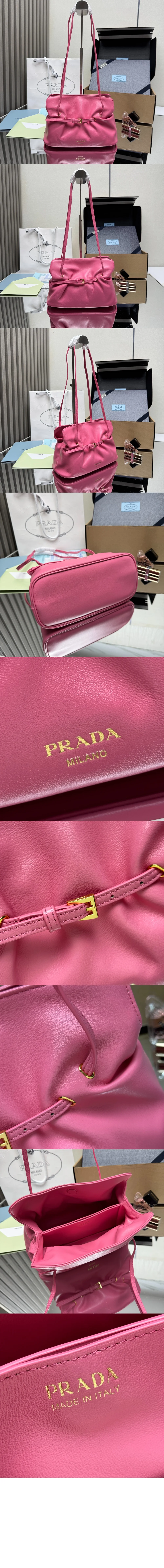 다다 스몰 나파 가죽 핸드백 1BG586 (5color) 상세