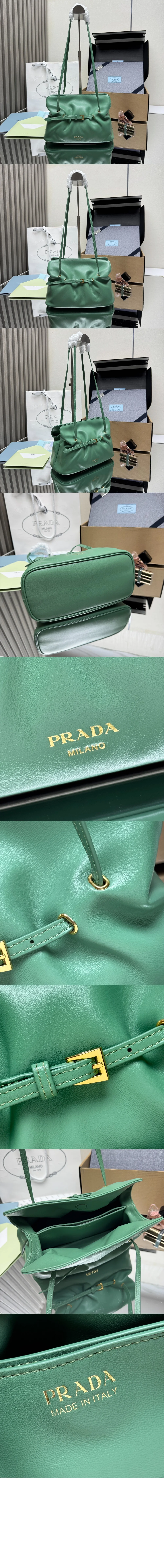 다다 스몰 나파 가죽 핸드백 1BG586 (5color) 상세