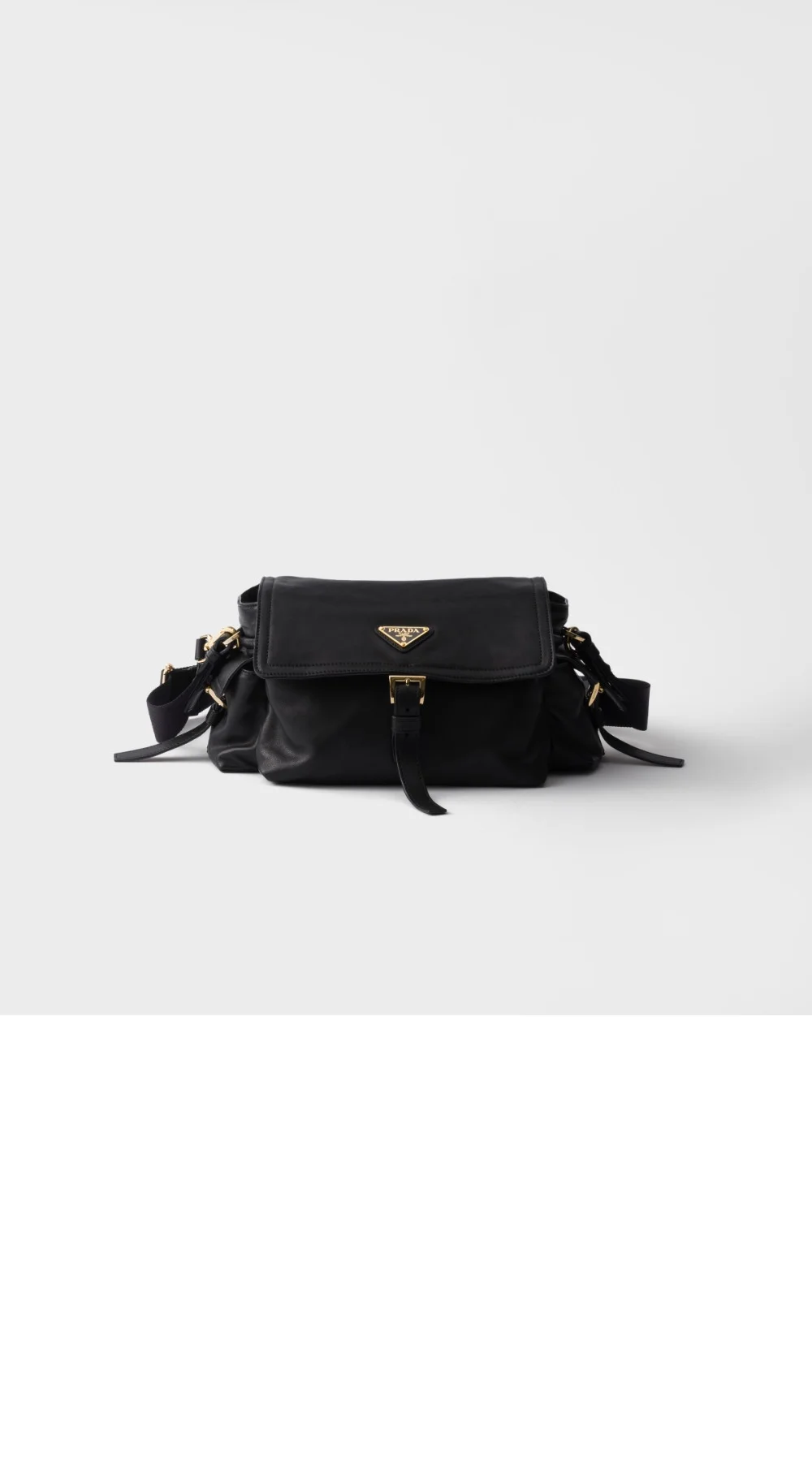 익스플로어 미디엄 나파 가죽 숄더백 1BD394 (2color) 상세