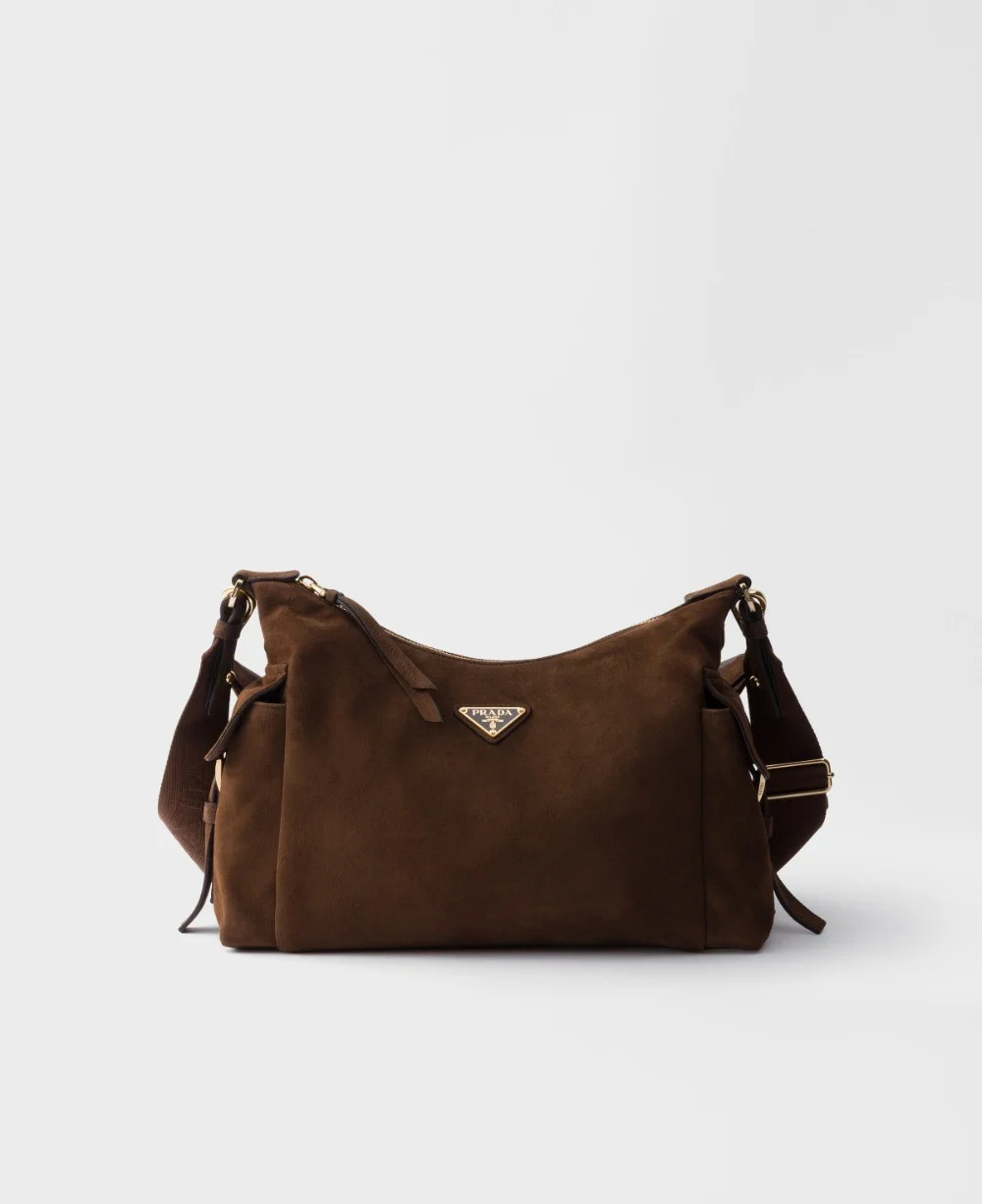 익스플로어 라지 스웨이드 핸드백 1BC264 (2color)