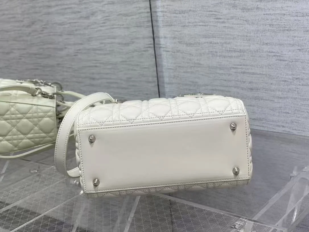 레이디 백 미디움 실버 상세