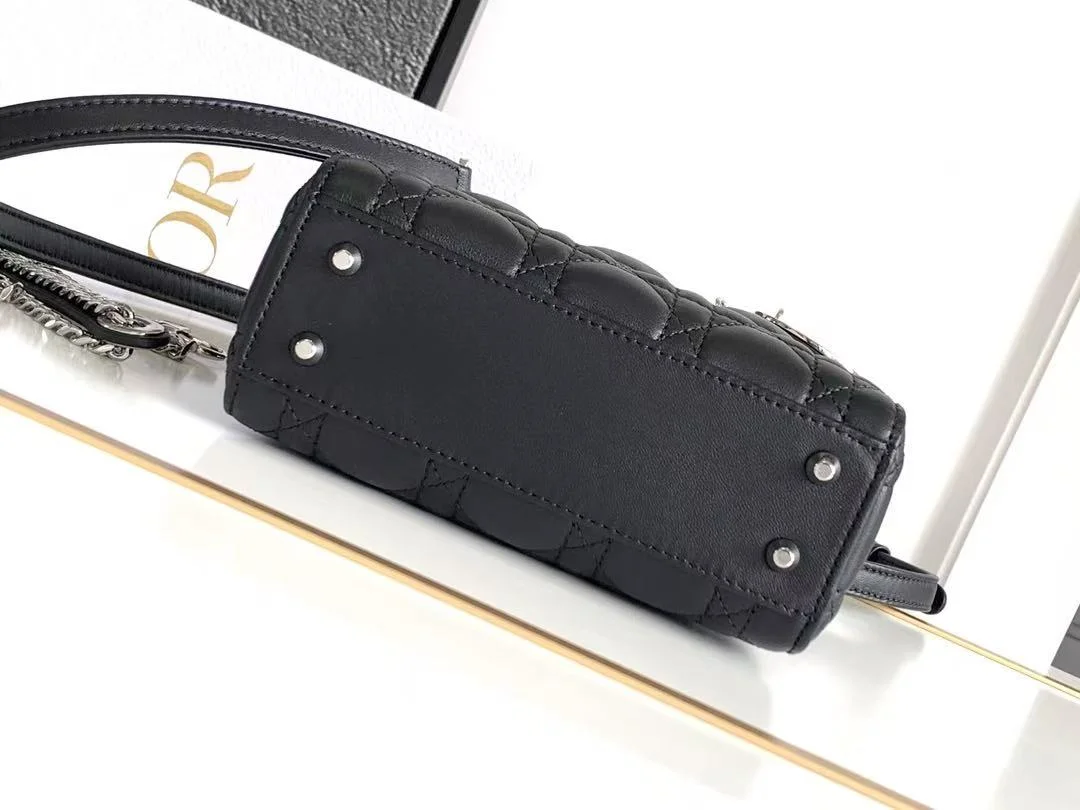 레이디백 미니 실버 상세