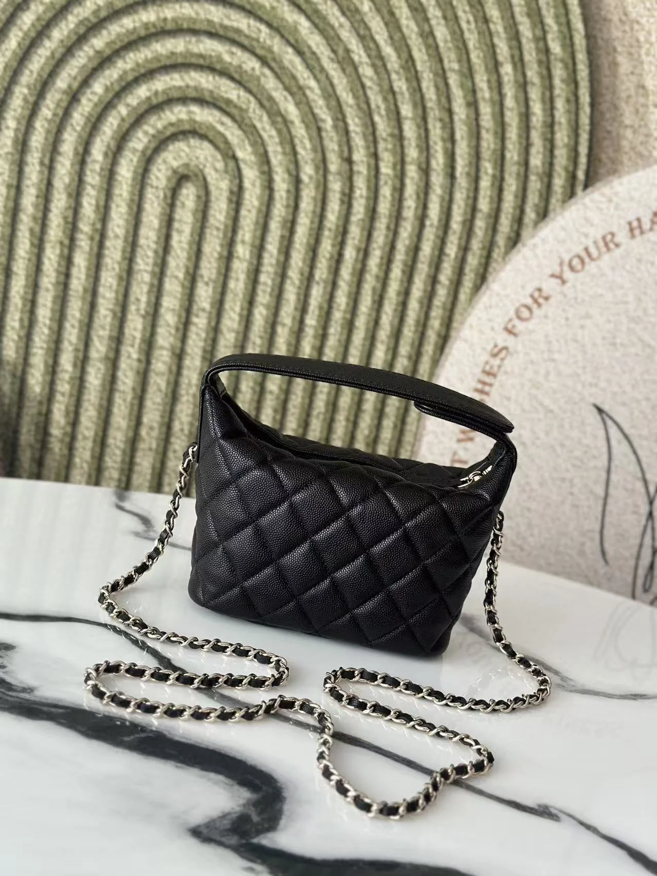 25C 크루즈 미니 체인 호보백 탑핸들 상세