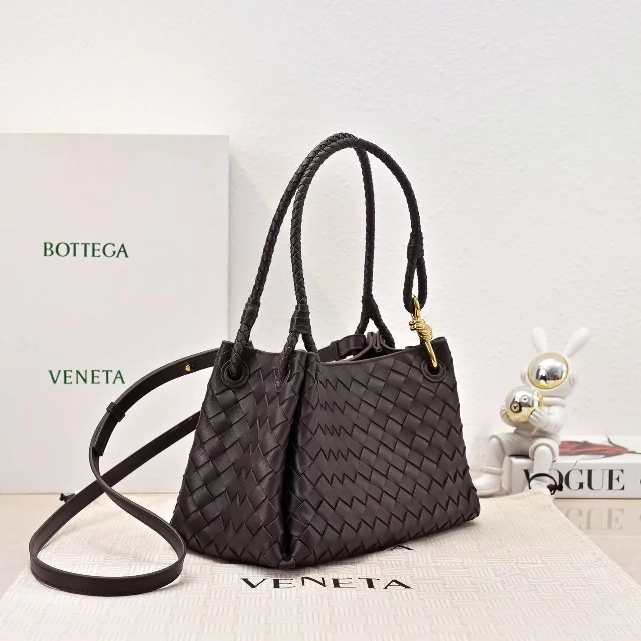 미디움 파라슈트 백 다크브라운 상세