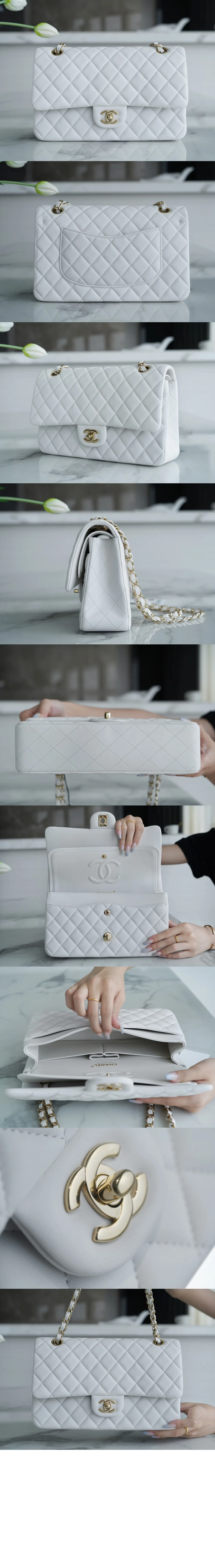 클래식 램스킨 미듐 샴페인골드 A01112 상세