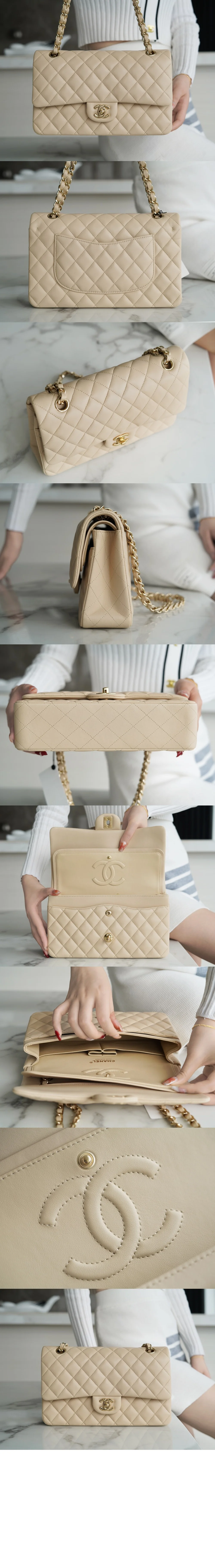 클래식 램스킨 미듐 샴페인골드 A01112 상세