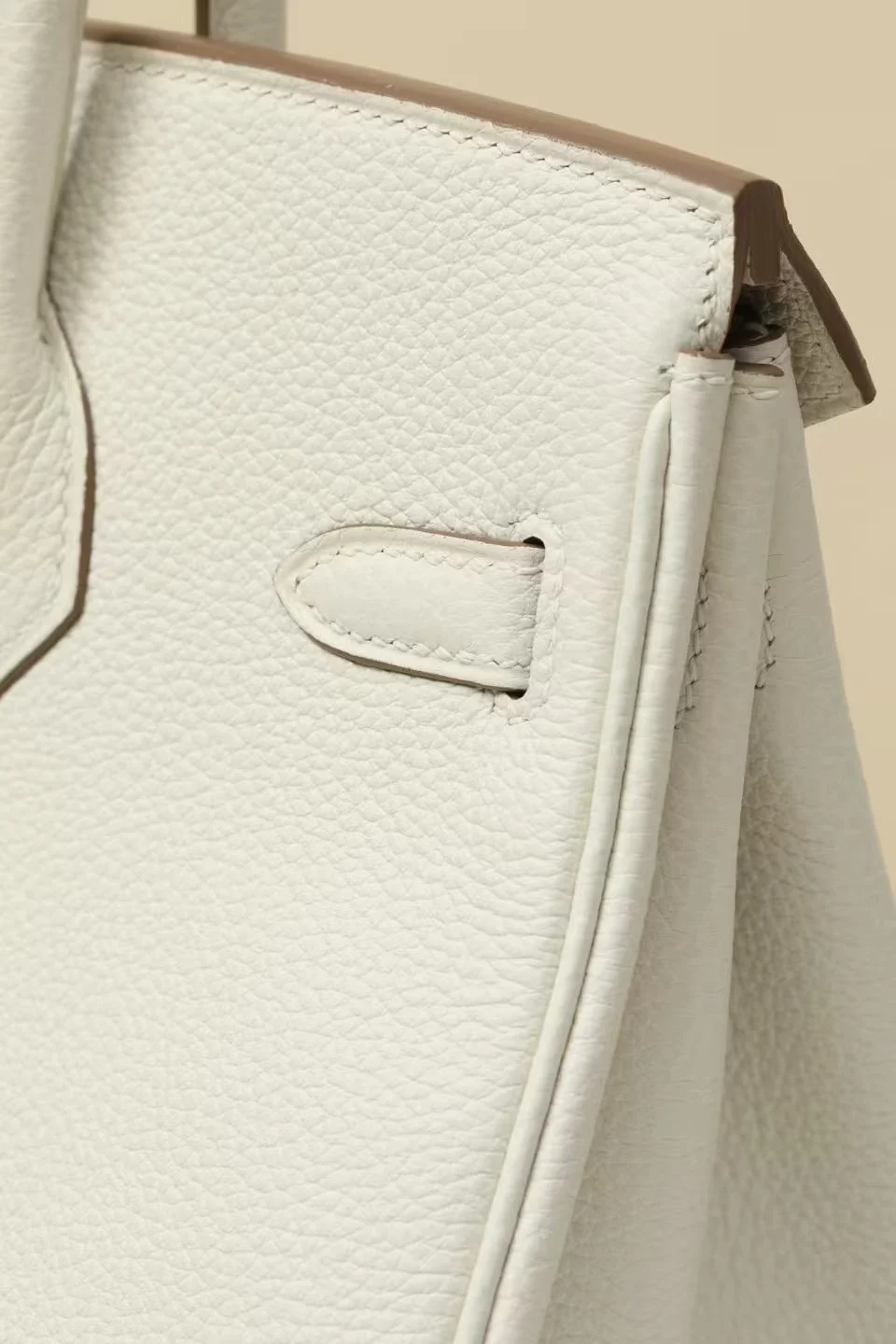 버킨 25 white 토고 백 상세