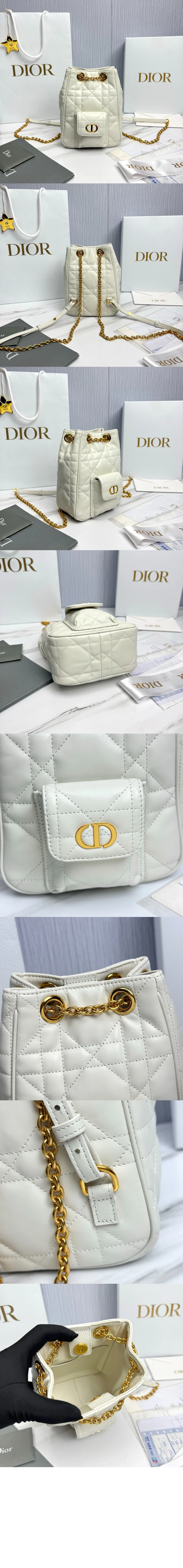 Caro 스몰 멀티캐리 체인 백팩 (4color) 상세