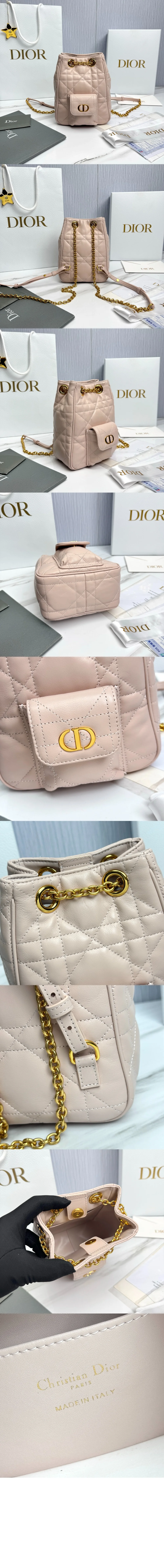 Caro 스몰 멀티캐리 체인 백팩 (4color) 상세