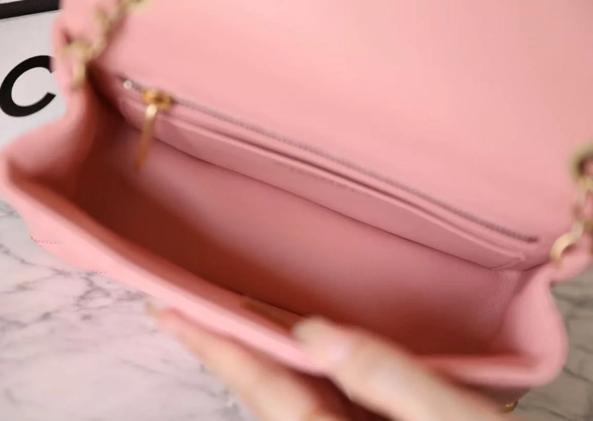 클래식 뉴미니 핑크 골드 (20 * 13 * 9cm) 상세