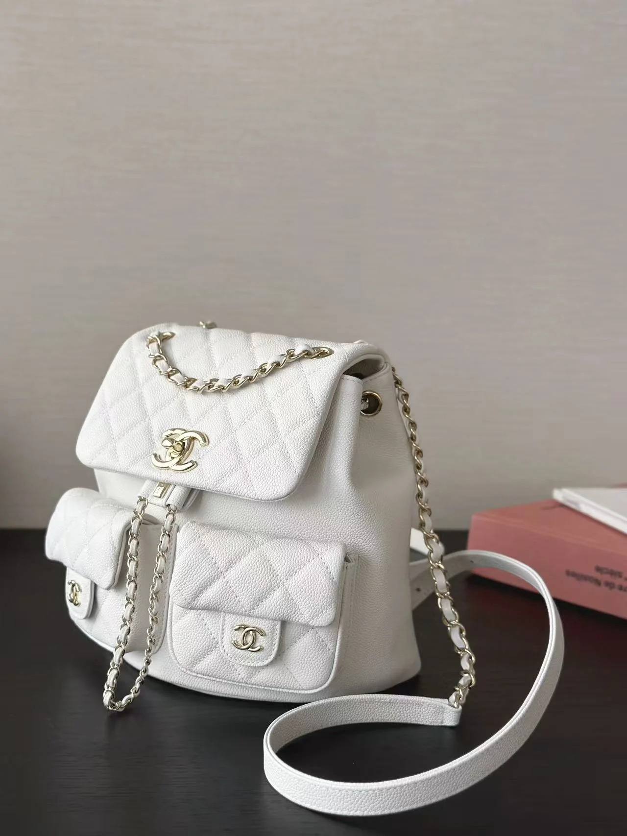 투포켓 듀마 백팩 미디움 캐비어  (20 * 21 * 10.5) 상세