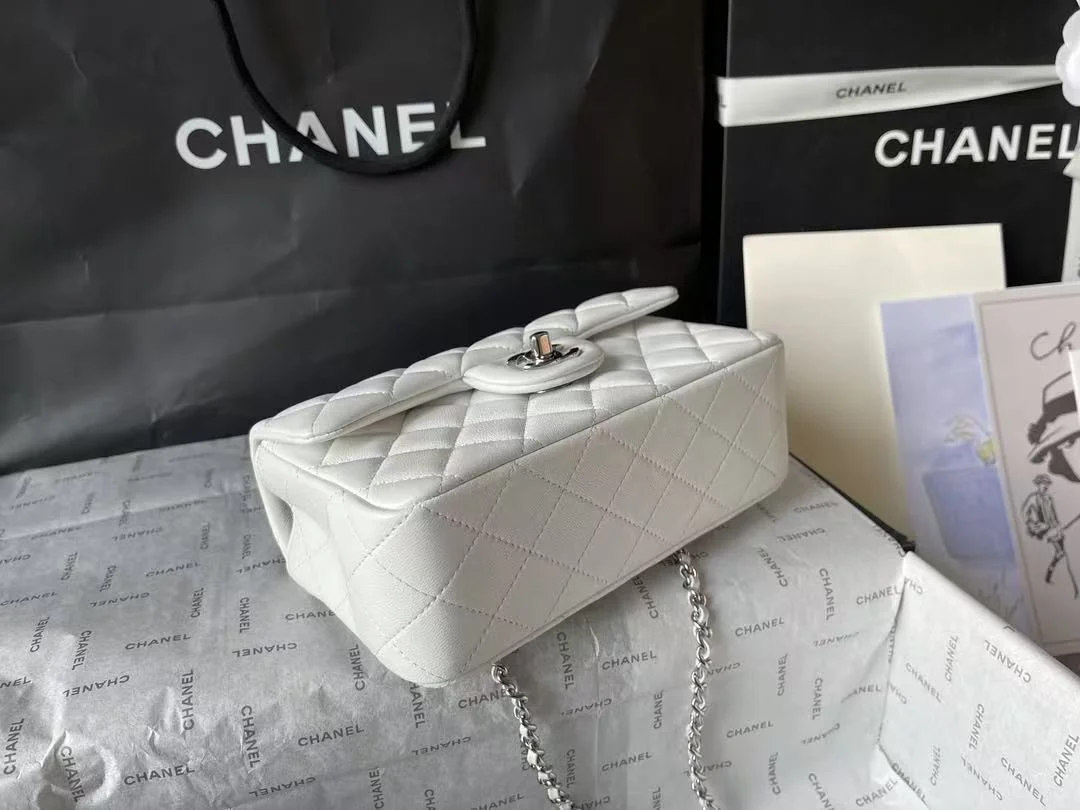 클래식 뉴미니 탑핸들 화이트 (20 * 13 * 9cm) 상세