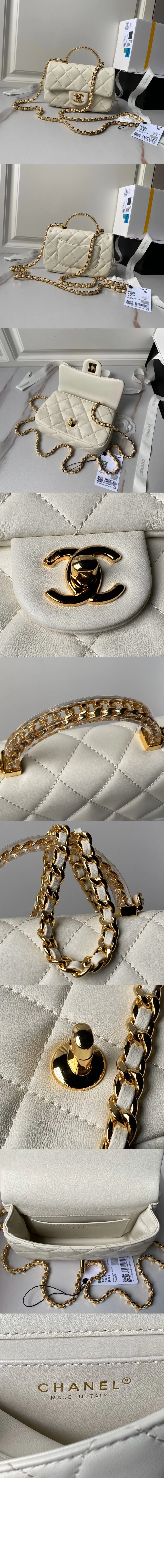 탑핸들 미니 플랩백 (4color) 상세