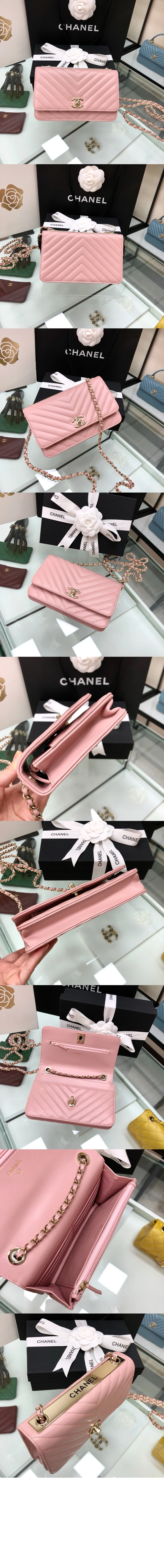 쉐브론 트렌디CC WOC ( 19.2cm X 12.3cm X 3.5cm) 상세