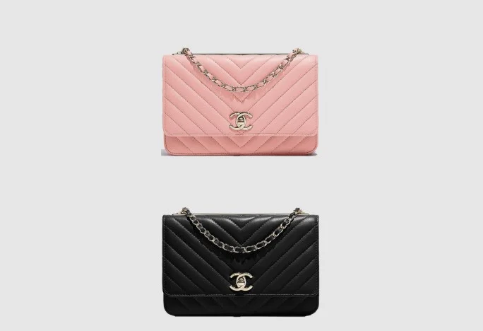 쉐브론 트렌디CC WOC ( 19.2cm X 12.3cm X 3.5cm)